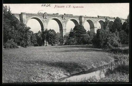 AK Plauen i. V., Syrabrücke