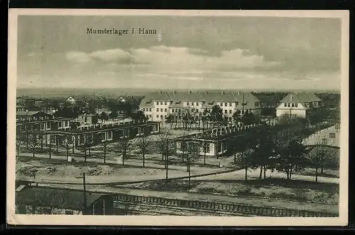 AK Munsterlager i. Hann., Kasernengebäude, Militäranlagen
