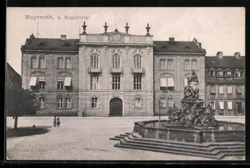 AK Bayreuth, K. Regierung, Brunnen
