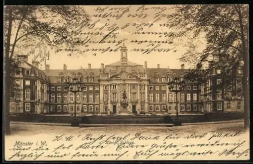 AK Münster i. W., Königl. Schloss