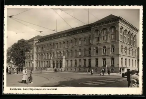 AK Osnabrück, Gerichtsgebäude am Neumarkt