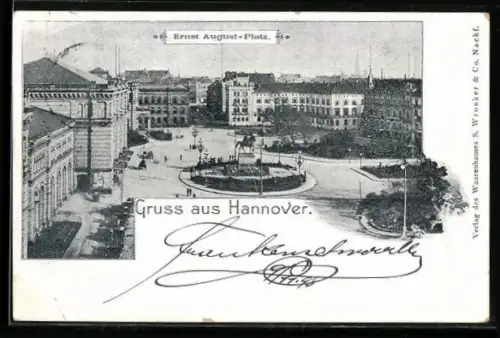 AK Hannover, Ernst August-Platz