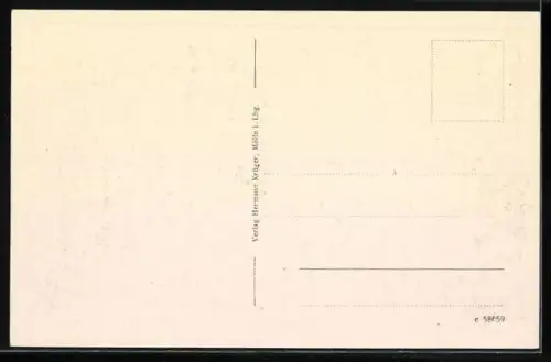 AK Mölln i. Lbg., Rathaus, Rückseite