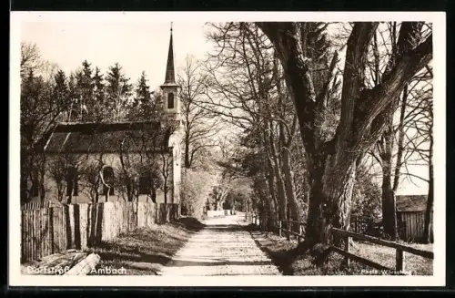 AK Ambach, Dorfstrasse, Kirche