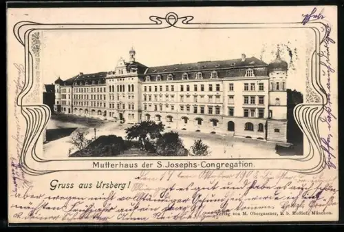 AK Ursberg, Mutterhaus der S. Josephs-Congreation