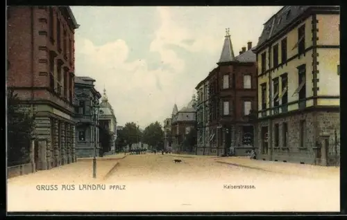 AK Landau /Pfalz, In der Kaiserstrasse