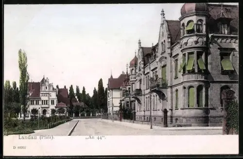 AK Landau / Pfalz, Motiv aus der Strasse An 44