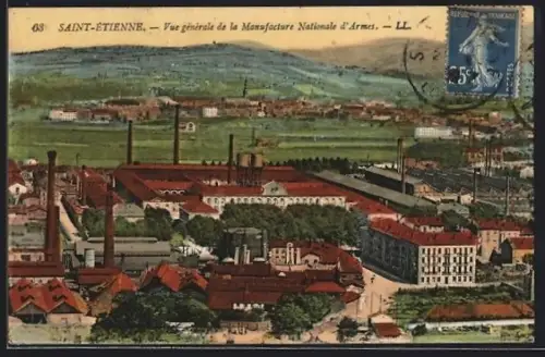 AK Saint-Étienne, Vue générale de la Manufacture Nationale d`Armes