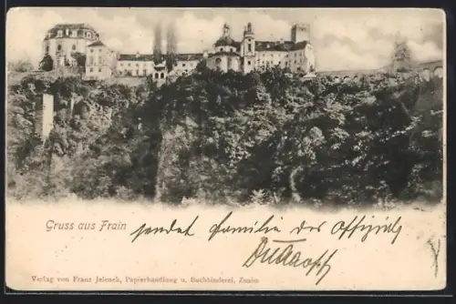 AK Frain, Blick auf das Schloss