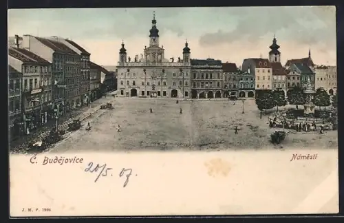 AK C. Budejovice, Námestí