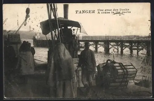 AK Tanger, Une grue des Docks