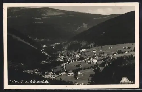 AK Spindelmühle /Riesengebirge, Panorama