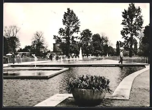 AK Erfurt, 1. Internationale Gartenbauausstellung der sozialistischen Staaten 1961