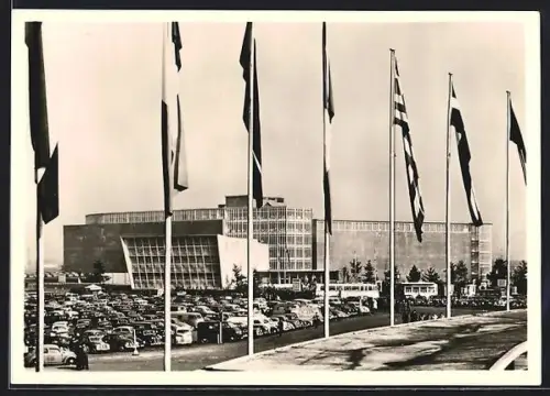 AK Hannover, Das neue Messehaus auf dem Messegelände