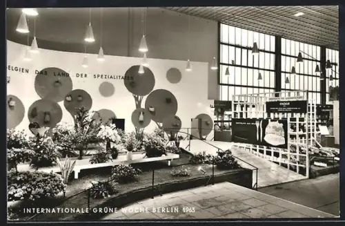 AK Berlin, Internationale Grüne Woche 1963, Innenräume