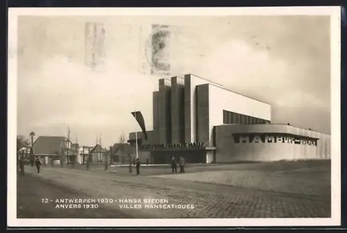 AK Antwerpen, Wereldtentoonstelling 1930, Hansa Steden