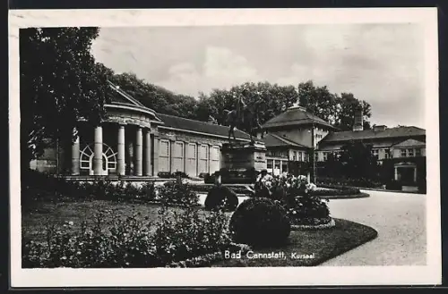 AK Bad Cannstatt, Kursaal mit Anlagen