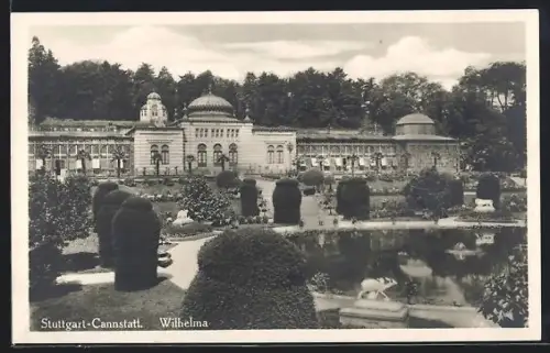 AK Stuttgart-Cannstatt, Wilhelma, Panorama