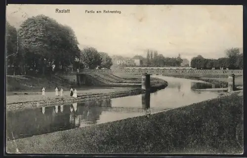 AK Rastatt, Partie am Rohrersteg