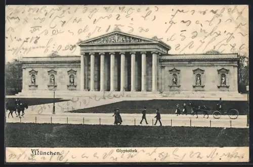 AK München, An der Glyptothek