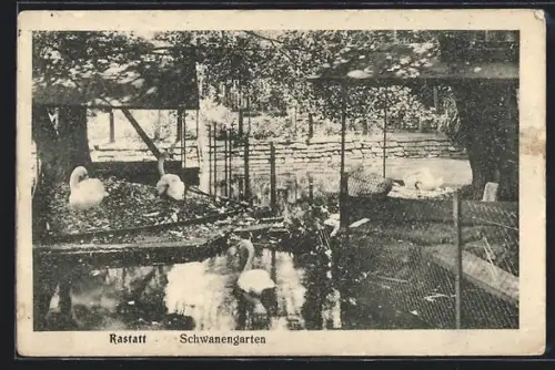 AK Rastatt, Im Schwanengarten