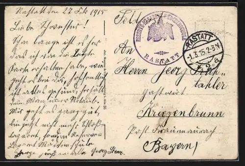 AK Rastatt, Im Schwanengarten