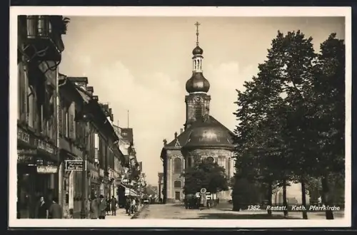 AK Rastatt, Die Katholische Pfarrkirche