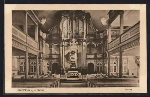 AK Kappeln a. d. Schlei, Kirche mit Orgel