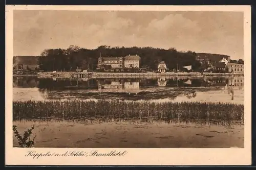 AK Kappeln a. d. Schlei, Blick zum Strandhotel