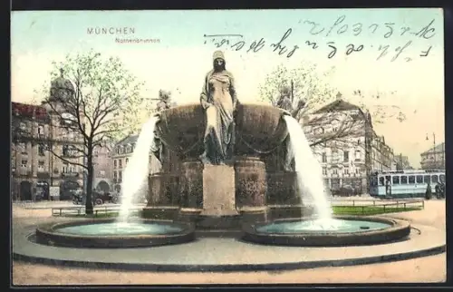 AK München, Am Nornenbrunnen