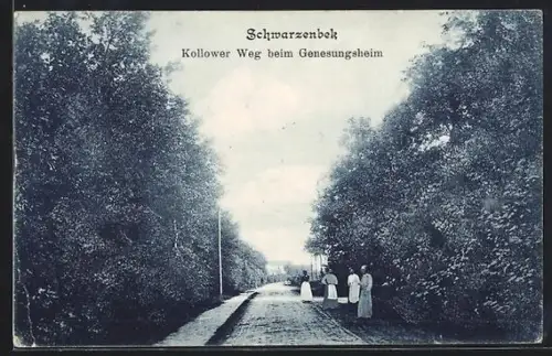 AK Schwarzenbek, Kollower Weg beim Genesungsheim