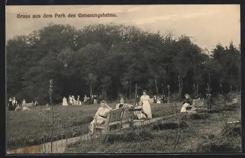 AK Schwarzenbek i. Lbg., Park des Genesungsheims