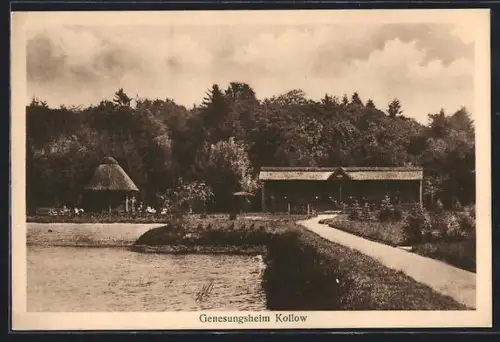 AK Kollow, Genesungsheim, Park des Genesungsheims