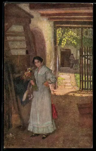 Künstler-AK sign. Jos. E. Hörwarter: Bekannte Weisen