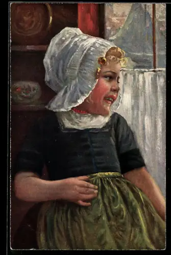 Künstler-AK sign. Edmund Louyot: Stillvergnügt