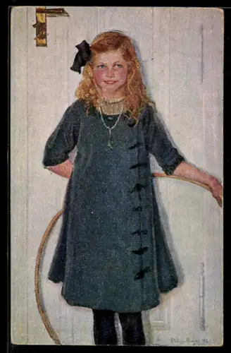 Künstler-AK sign. Ph. Panzer: Margot