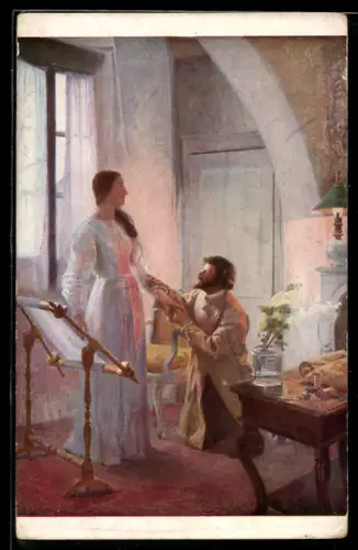 Künstler-AK sign. Richemont: Der Traum