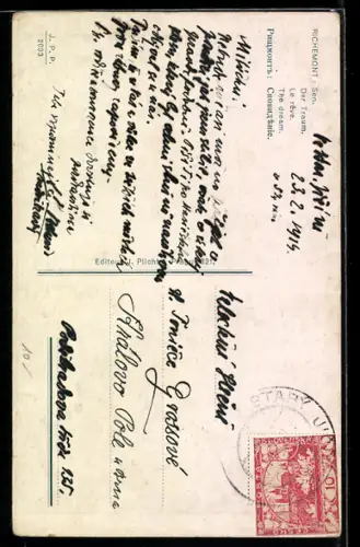 Künstler-AK sign. Richemont: Der Traum