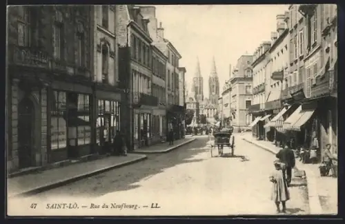 AK Saint-Lô, Rue du Neufbourg