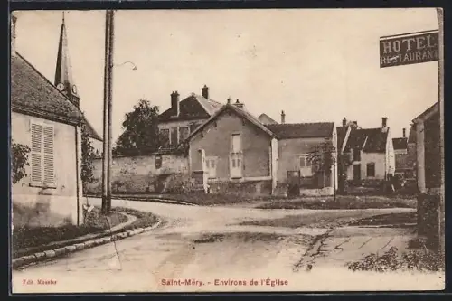 AK Saint-Méry, L`Église