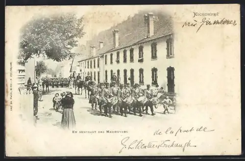 AK Gerardmer, En rentrant des Manoeuvres