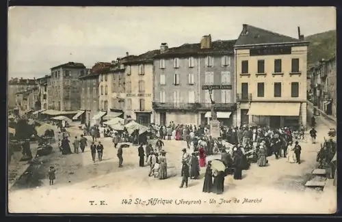 AK St.-Affrique /Aveyron, Un Jour de Marché