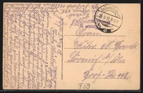 AK Jeumont, Rue Hector Despret