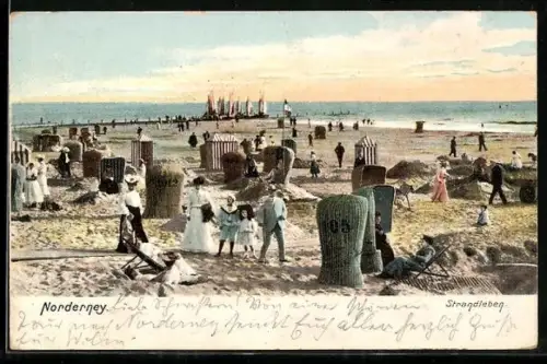 AK Norderney, Strandleben