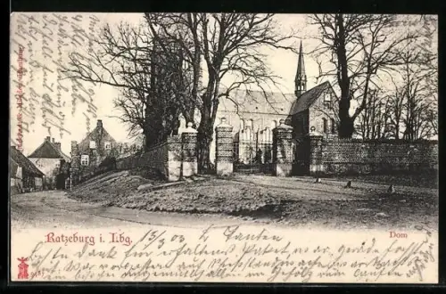 AK Ratzeburg i. Lbg., Dom mit Umgebung