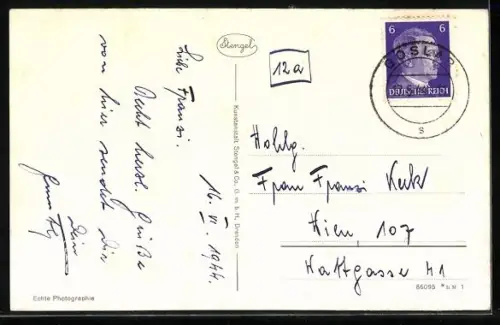 AK Goslar a. Harz, Rathaus-Treppe