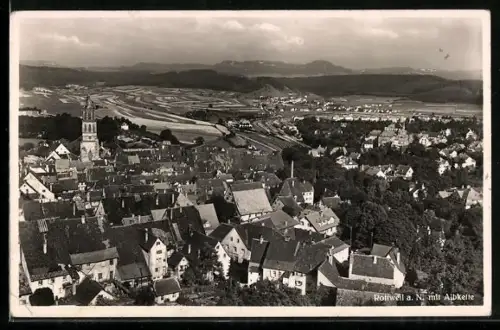 AK Rottweil a. N., Altstadt, Albkette