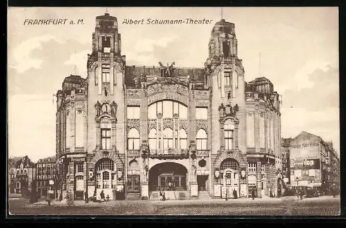 AK Frankfurt a. M., Albert Schumann-Theater