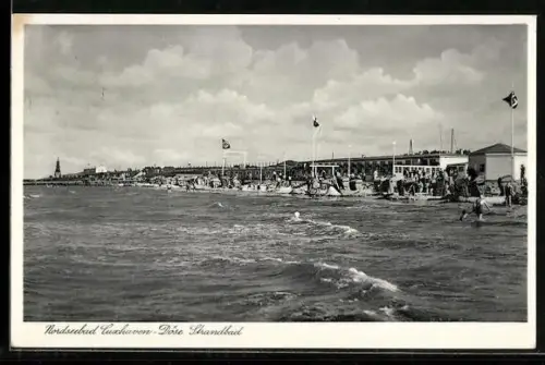 AK Cuxhaven-Döse, Strandbad, n