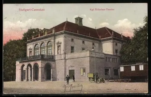 AK Stuttgart-Cannstatt, Kgl. Wilhelma-Theater